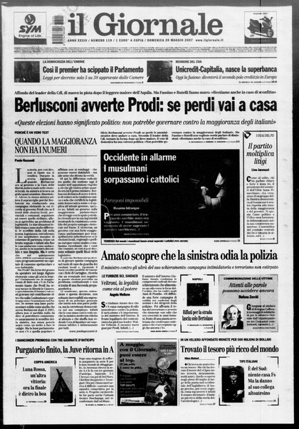 Il giornale : quotidiano del mattino